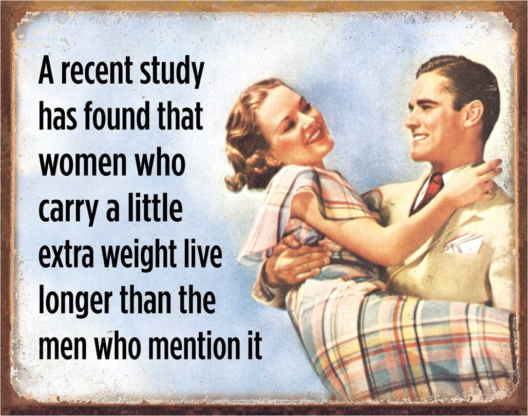 ティン サイン Women Live Longer