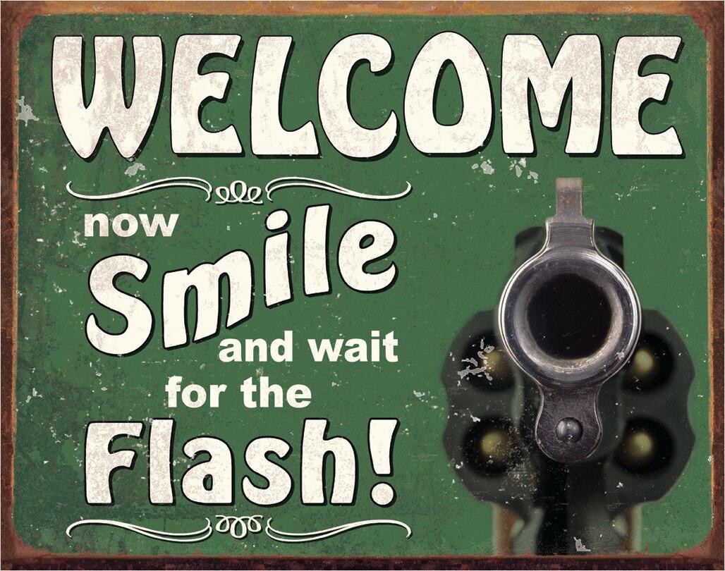 ティン サイン Smile for the Flash