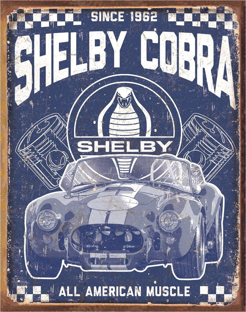 ティン サイン Shelby - American Muscle