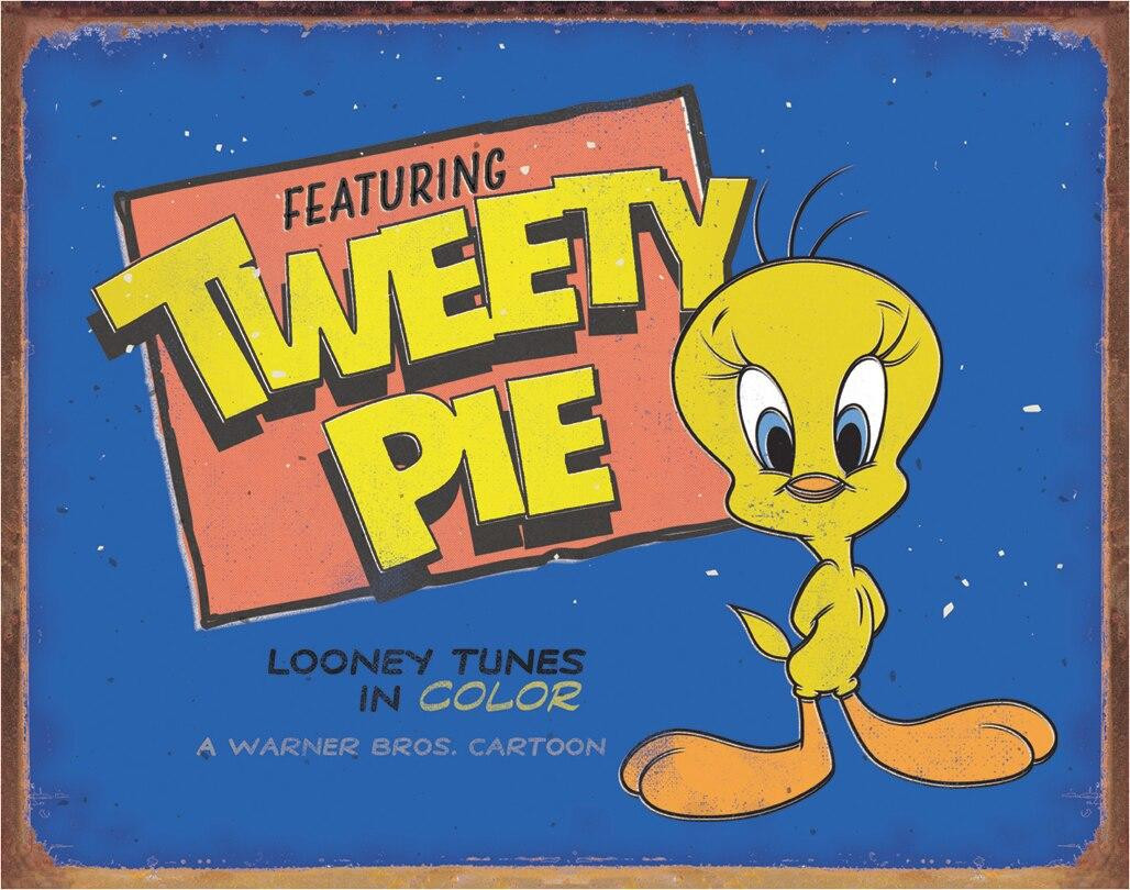 ティン サイン WB - Tweety Pie