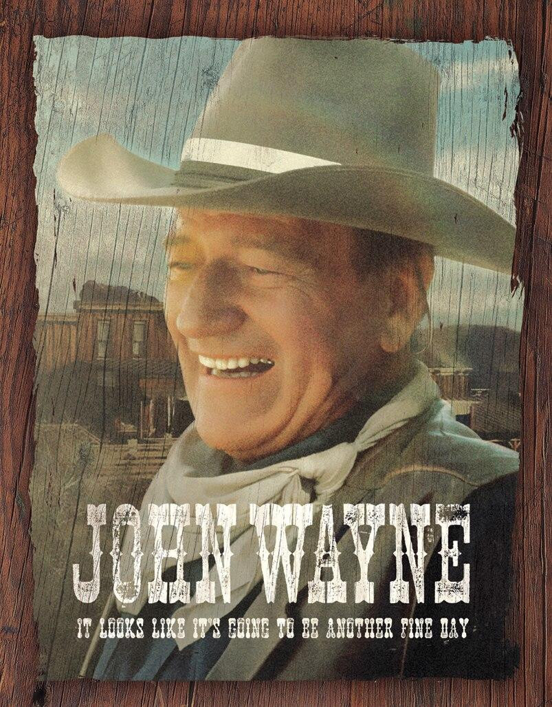 ティン サイン John Wayne - Fine Day