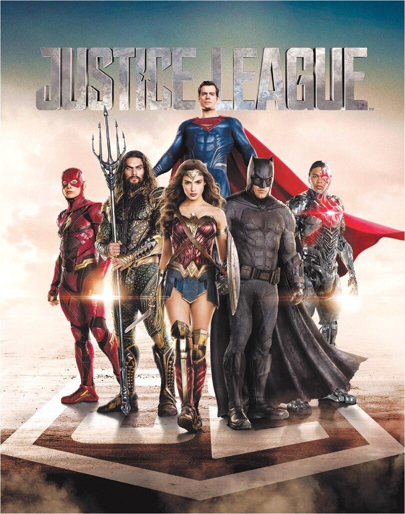 ティン サイン DC - Justice League Movie