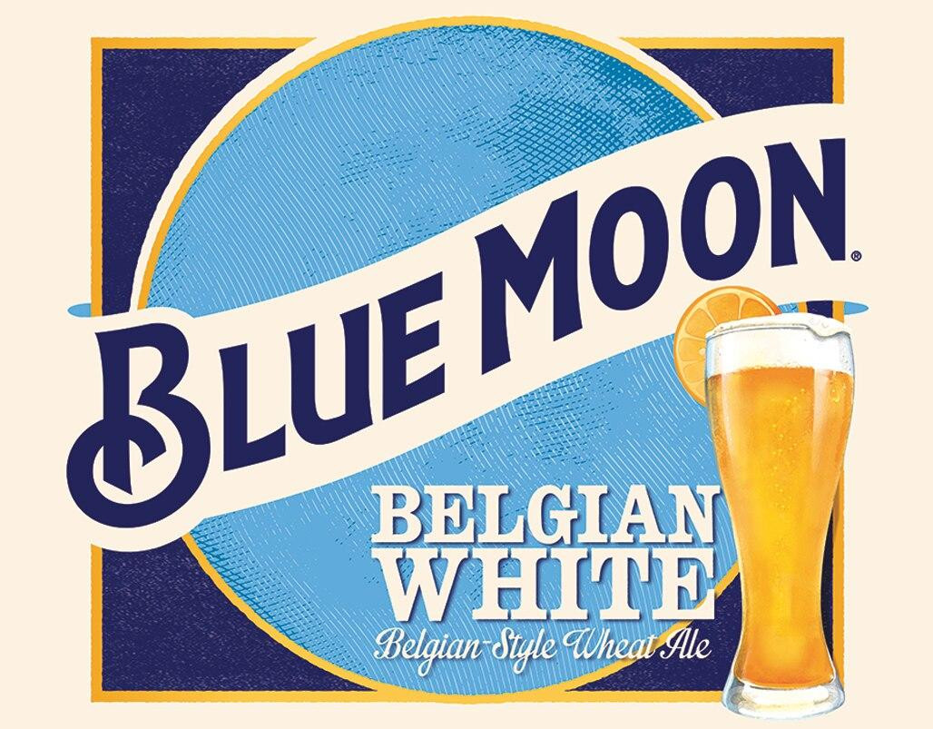 ティン サイン Blue Moon Belgian Wheat