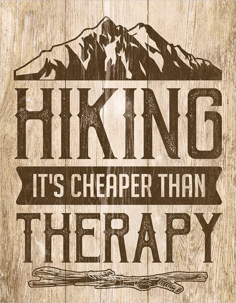 ティン サイン Hiking - Therapy