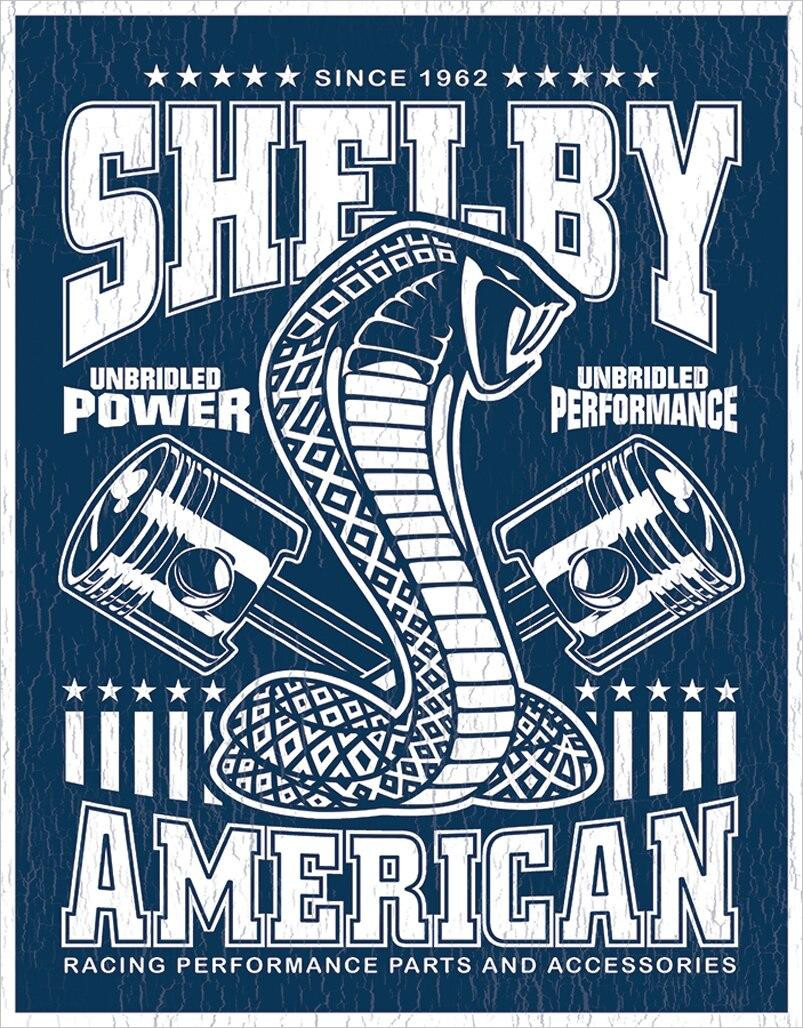 ティン サイン Shelby - Unbridled