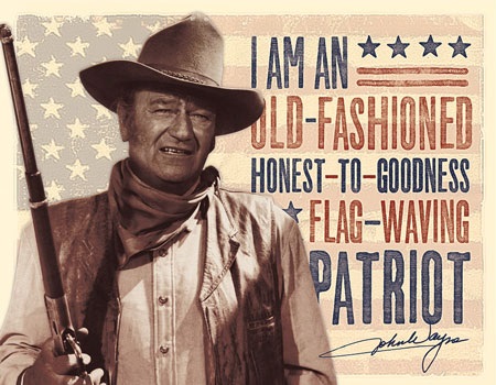 ティン サイン John Wayne - Patriot