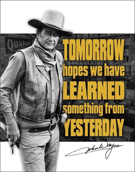 ティン サイン John Wayne - Tomorrow