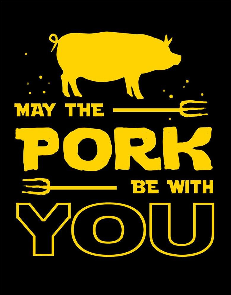 ティン サイン Pork With You