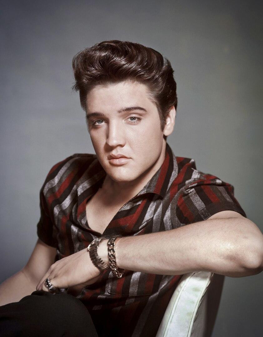 ティン サイン Elvis Portrait