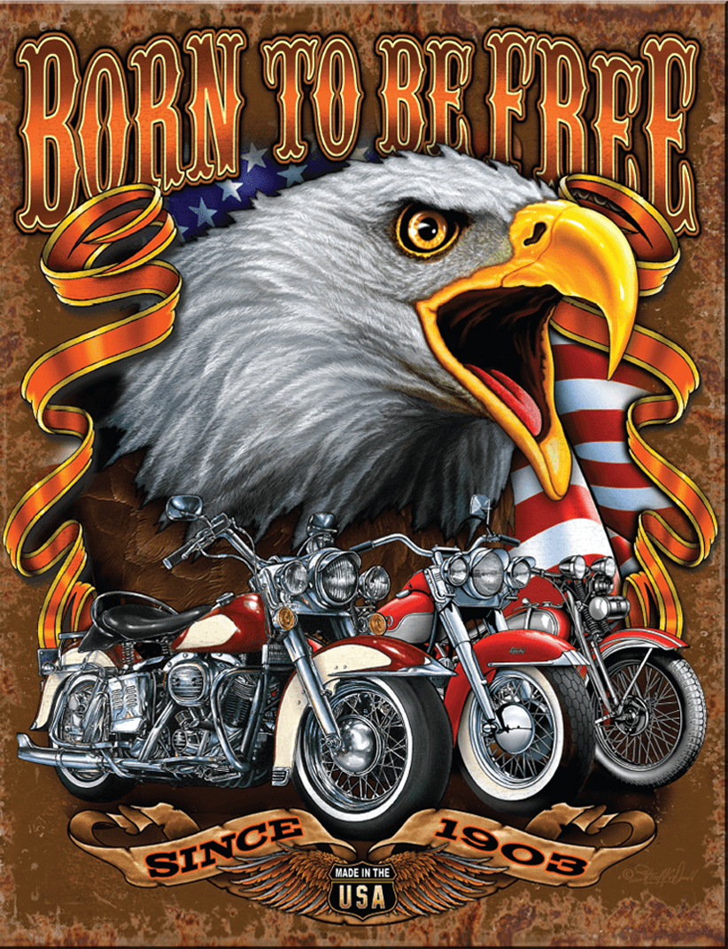 ティン サイン Born Free