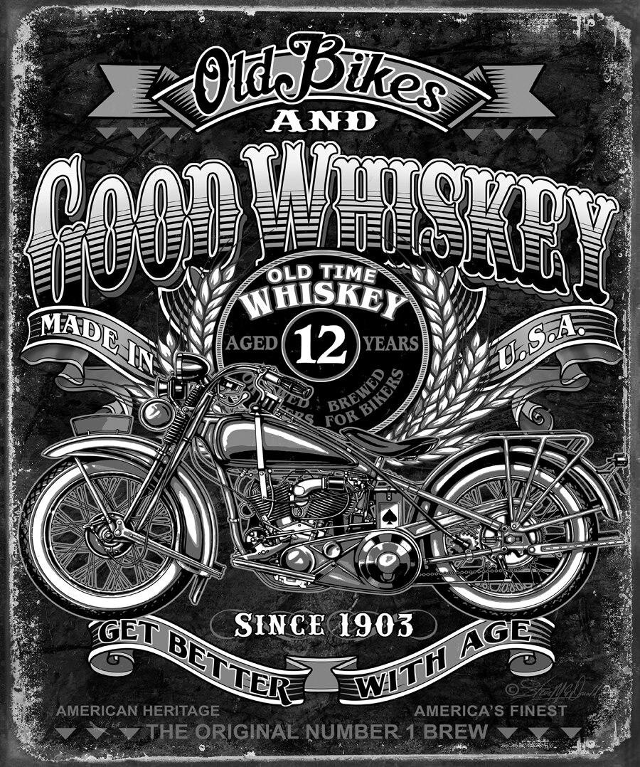 ティン サイン Good Whiskey