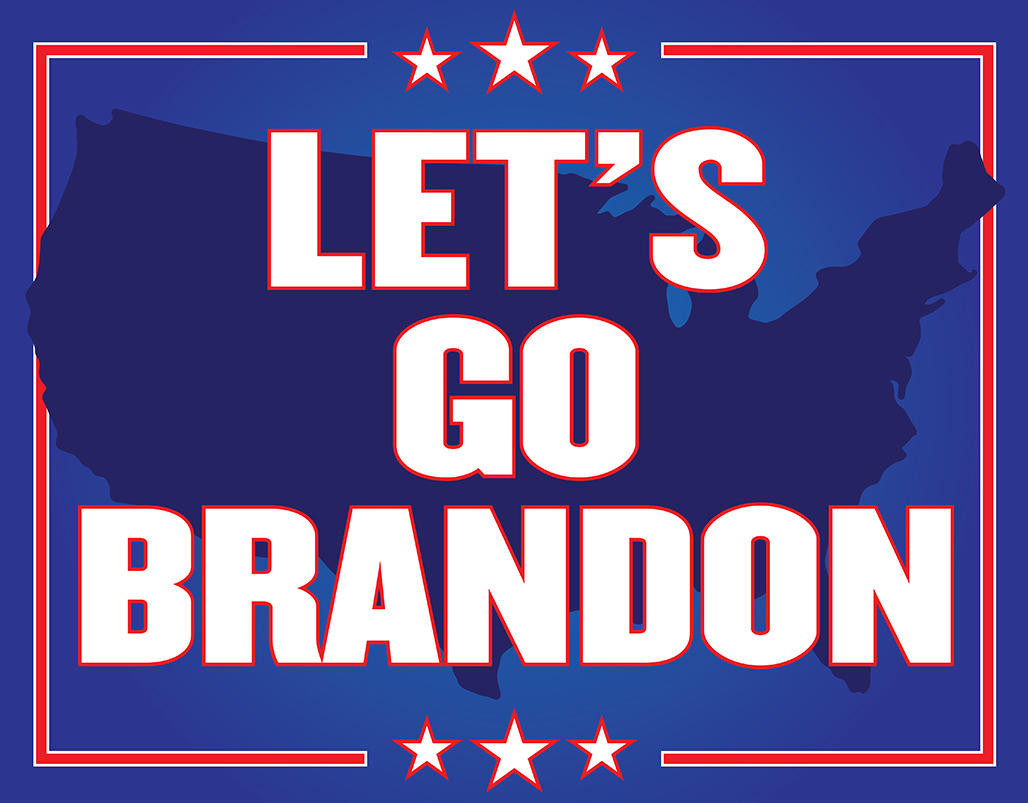 ティン サイン Let’s Go Brandon