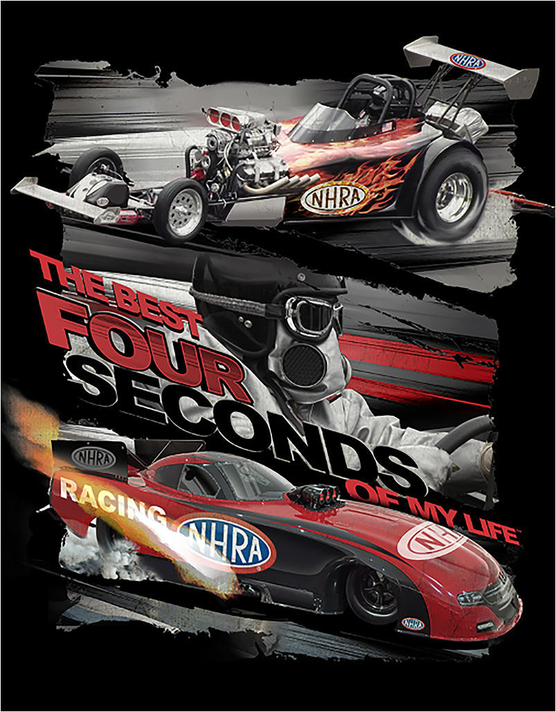 ティン サイン NHRA - 4 Seconds
