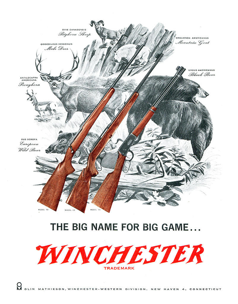ティン サイン Winchester Big Game