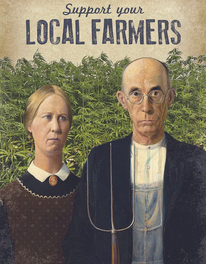ティン サイン Local Farmers