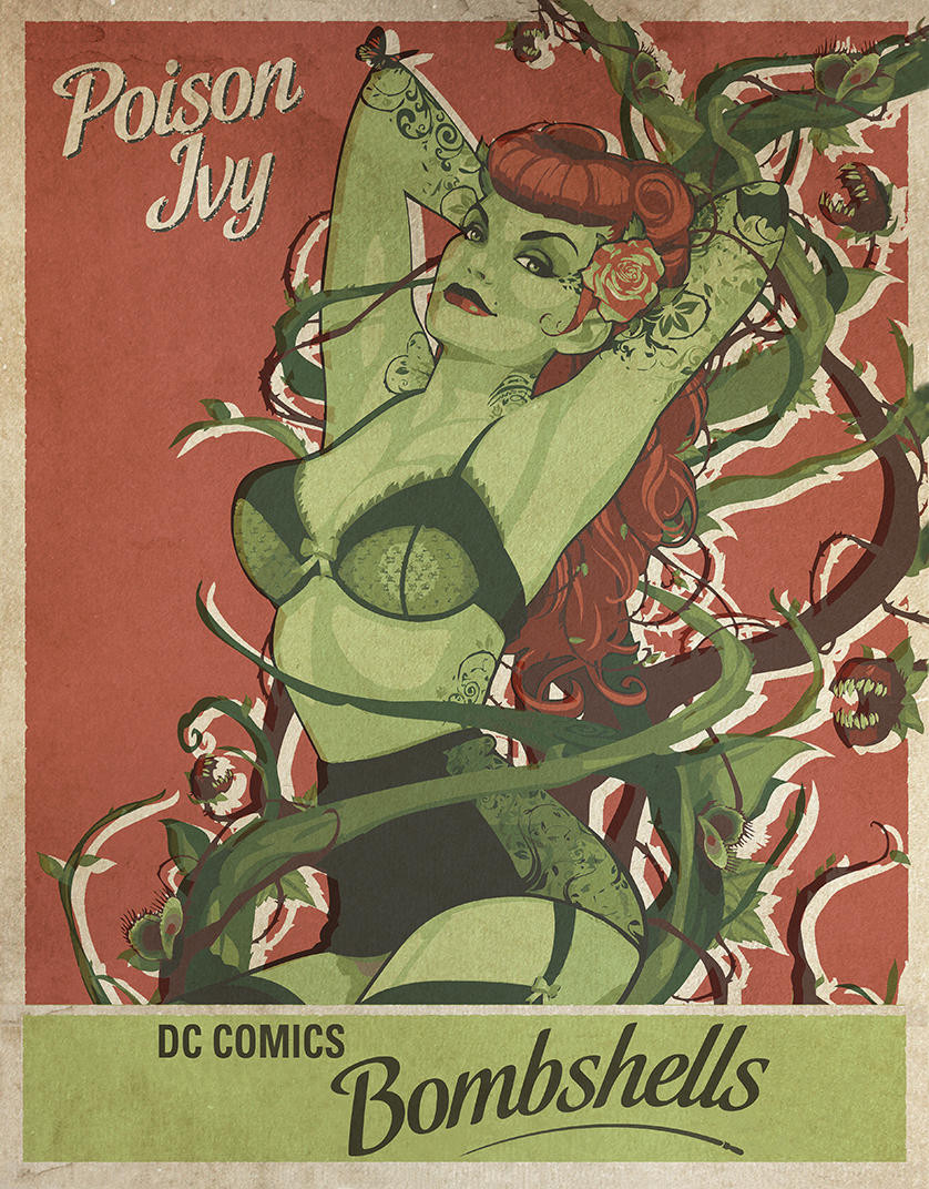 ティン サイン DC - Poison Ivy