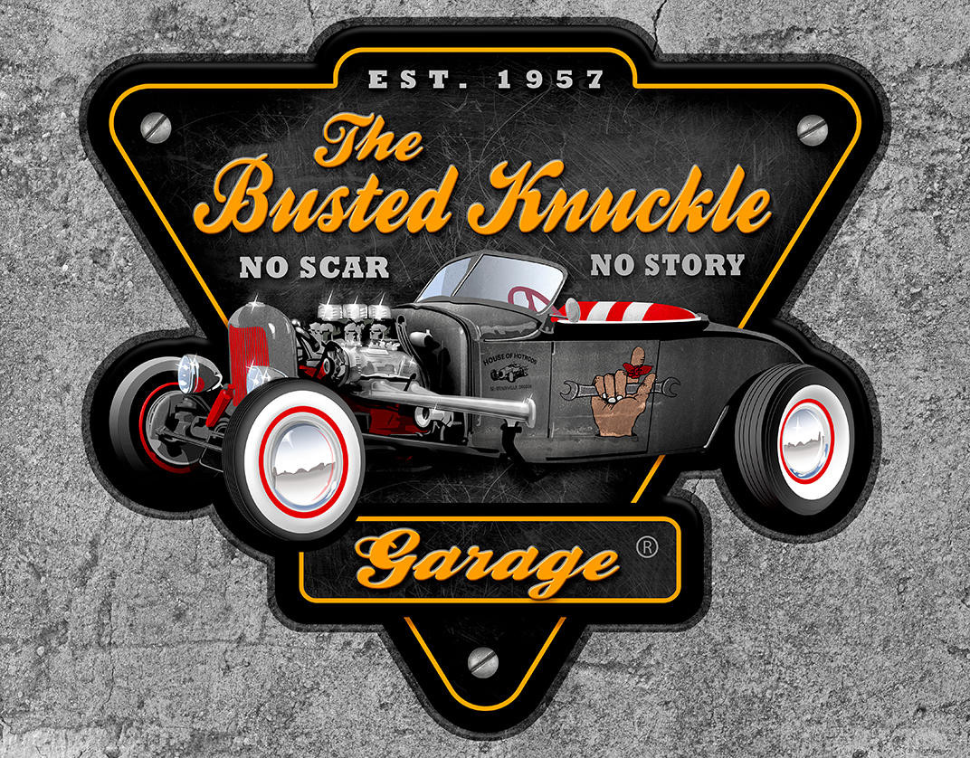 ティン サイン BKG Garage