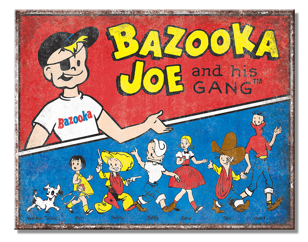 ティン サイン Bazooka Gang