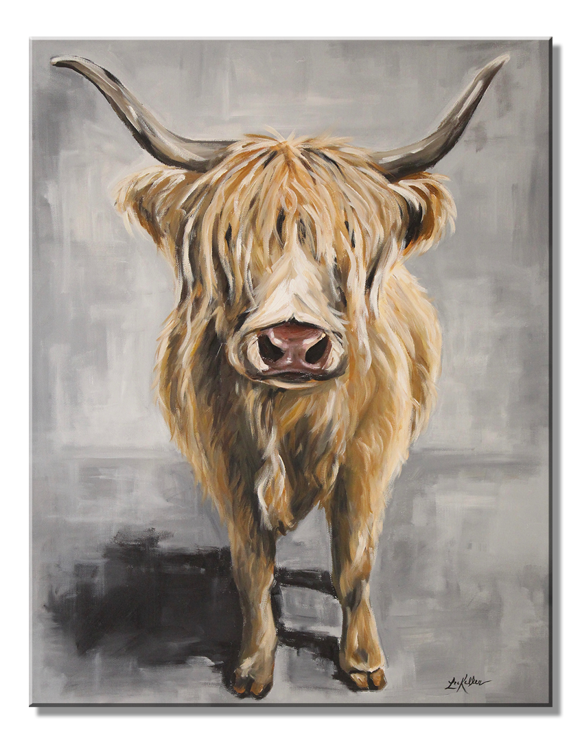ティン サイン Highland Cow