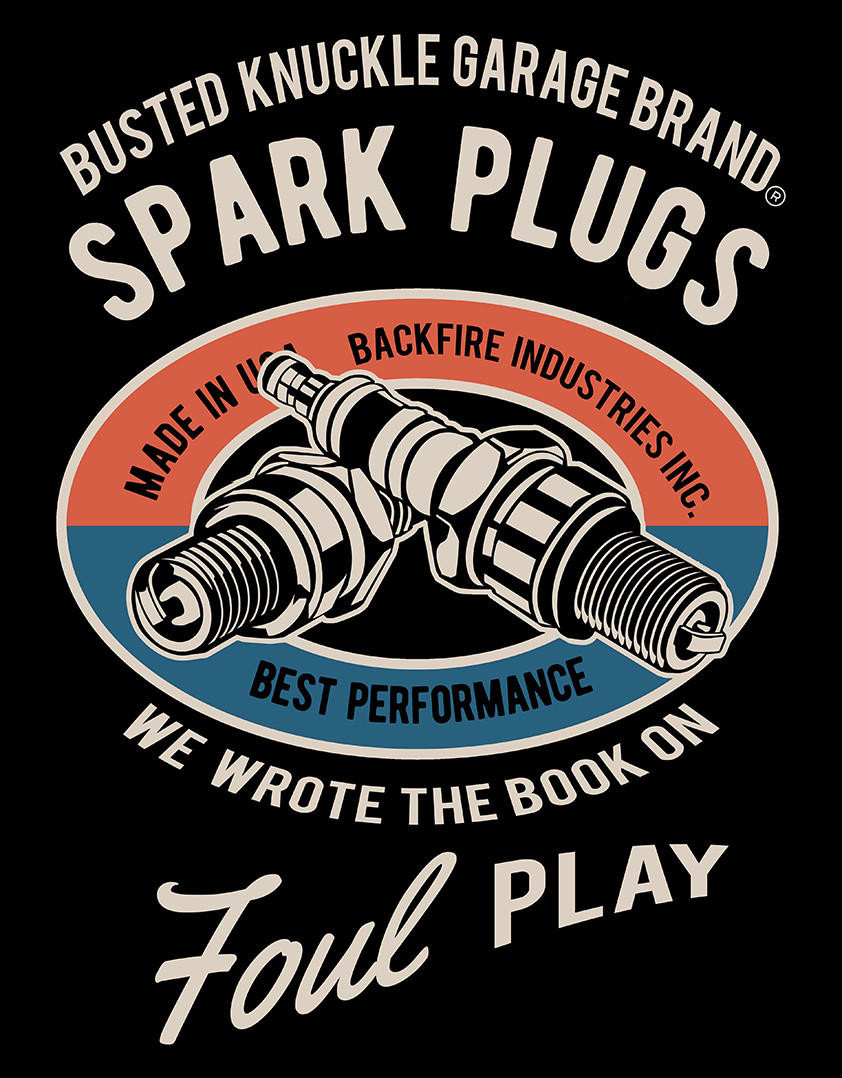 ティン サイン BKG Spark Plugs