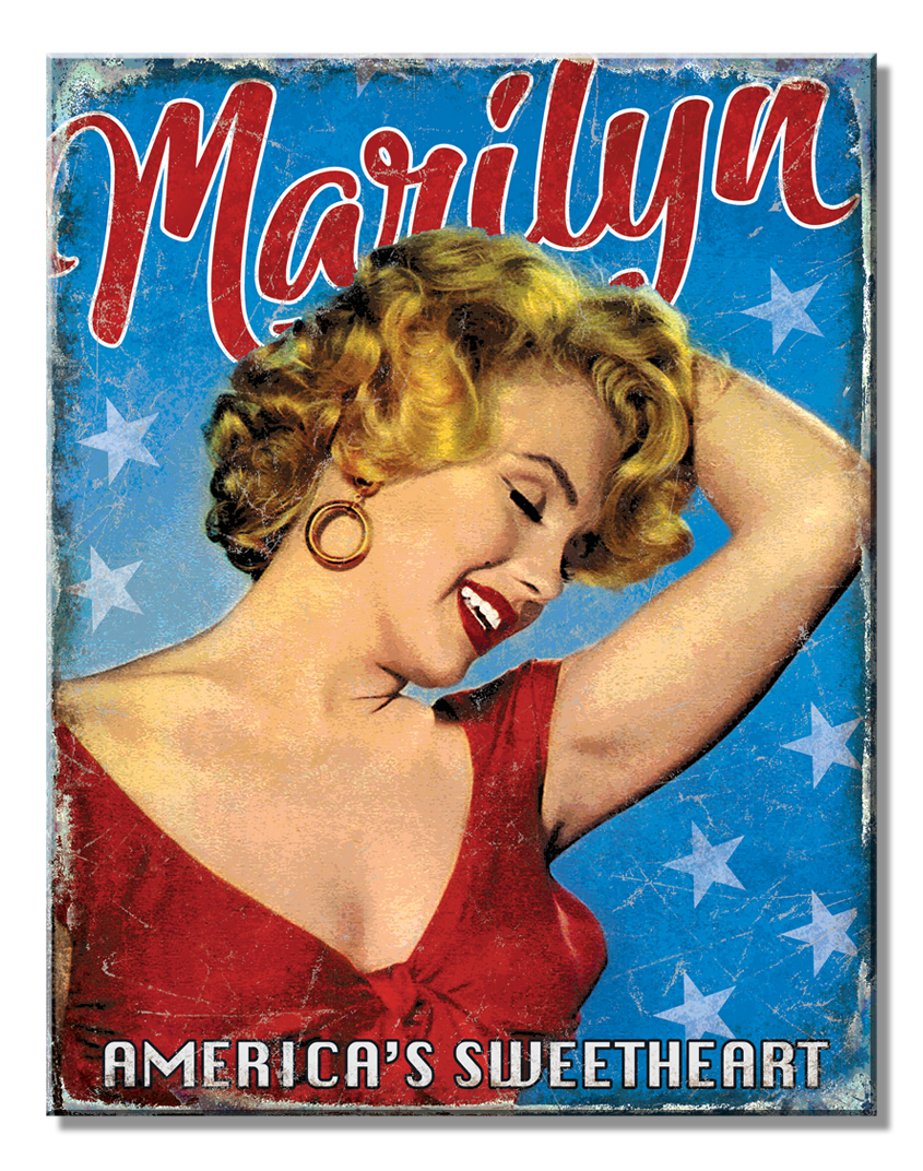 ティン サイン Marilyn Sweetheart