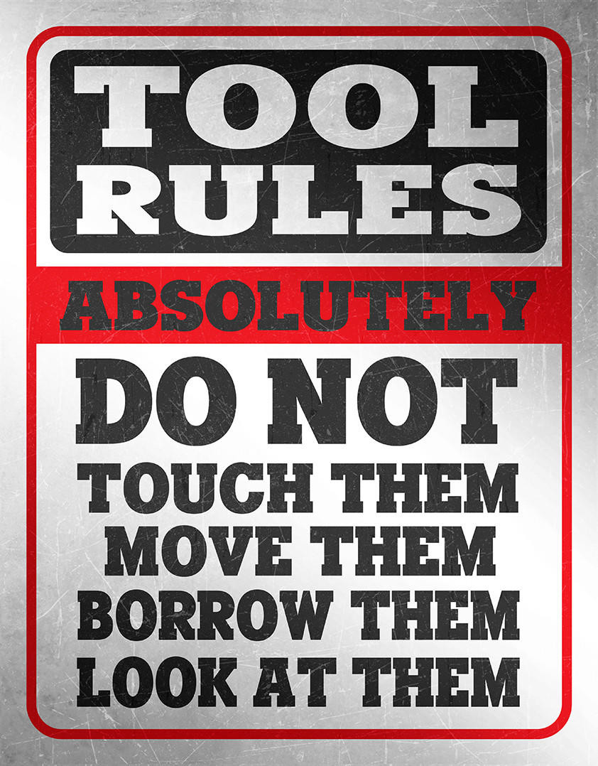 ティン サイン Tool Rules