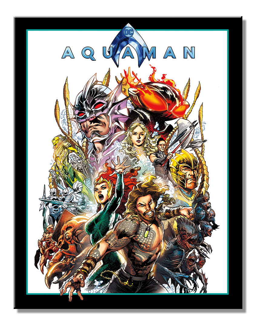 ティン サイン DC Aquaman White