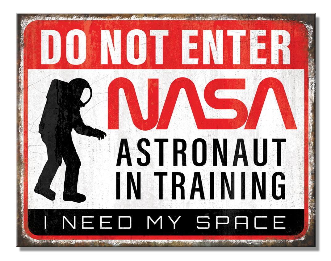 ティン サイン NASA Need Space