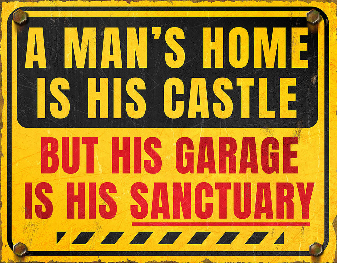 ティン サイン Sanctuary Tin Sign