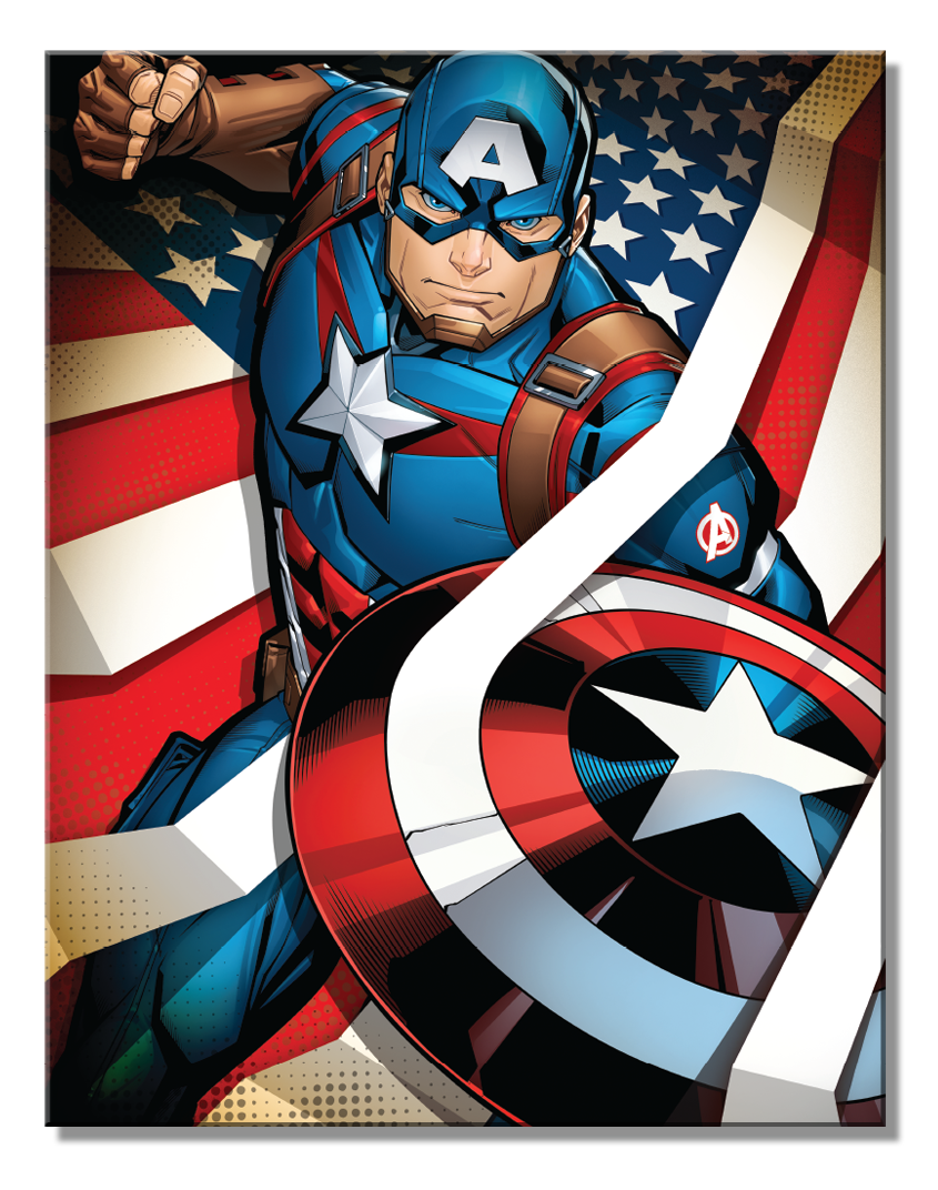 ティン サイン MARVEL - Captain America