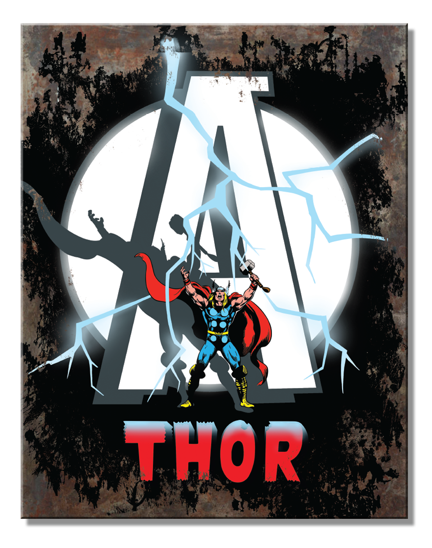ティン サイン MARVEL - Thor A