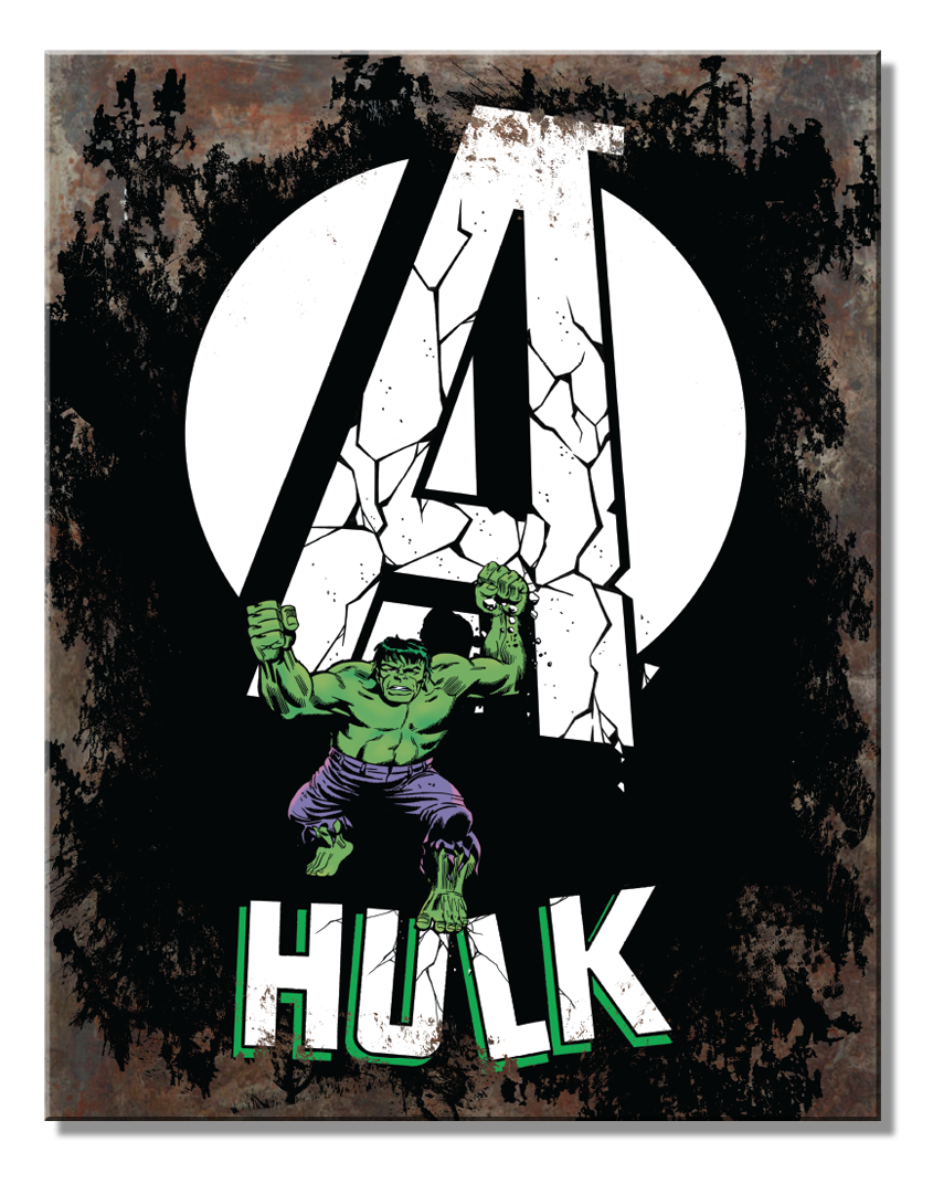 ティン サイン MARVEL - Hulk A