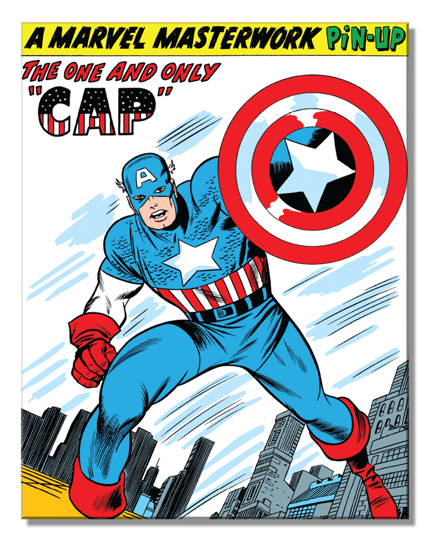 ティン サイン MARVEL - Captain America