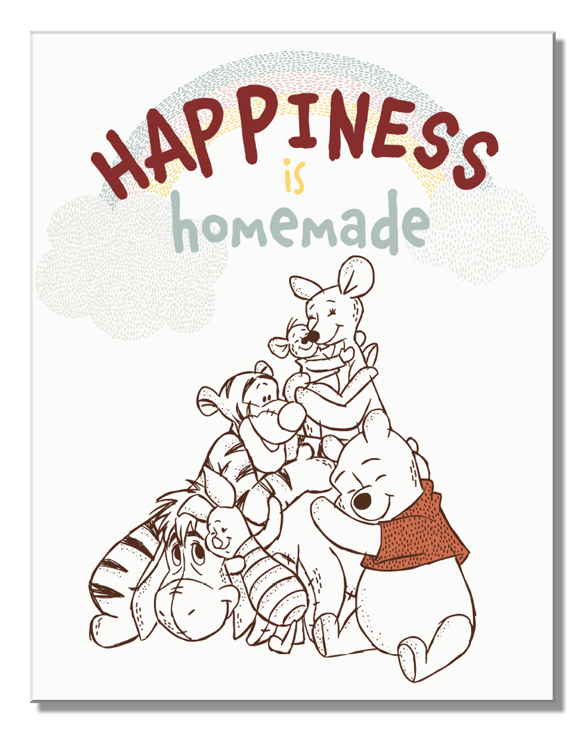 ティン サイン Winnie the Pooh Group