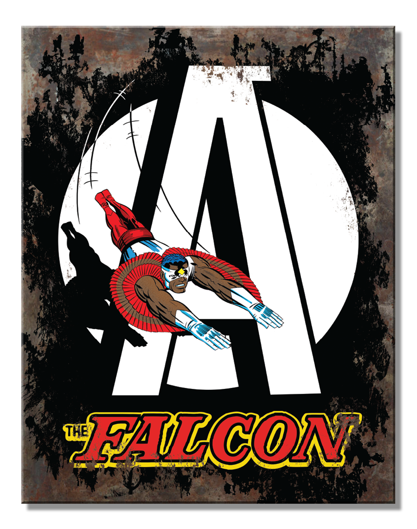 ティン サイン MARVEL - Falcon