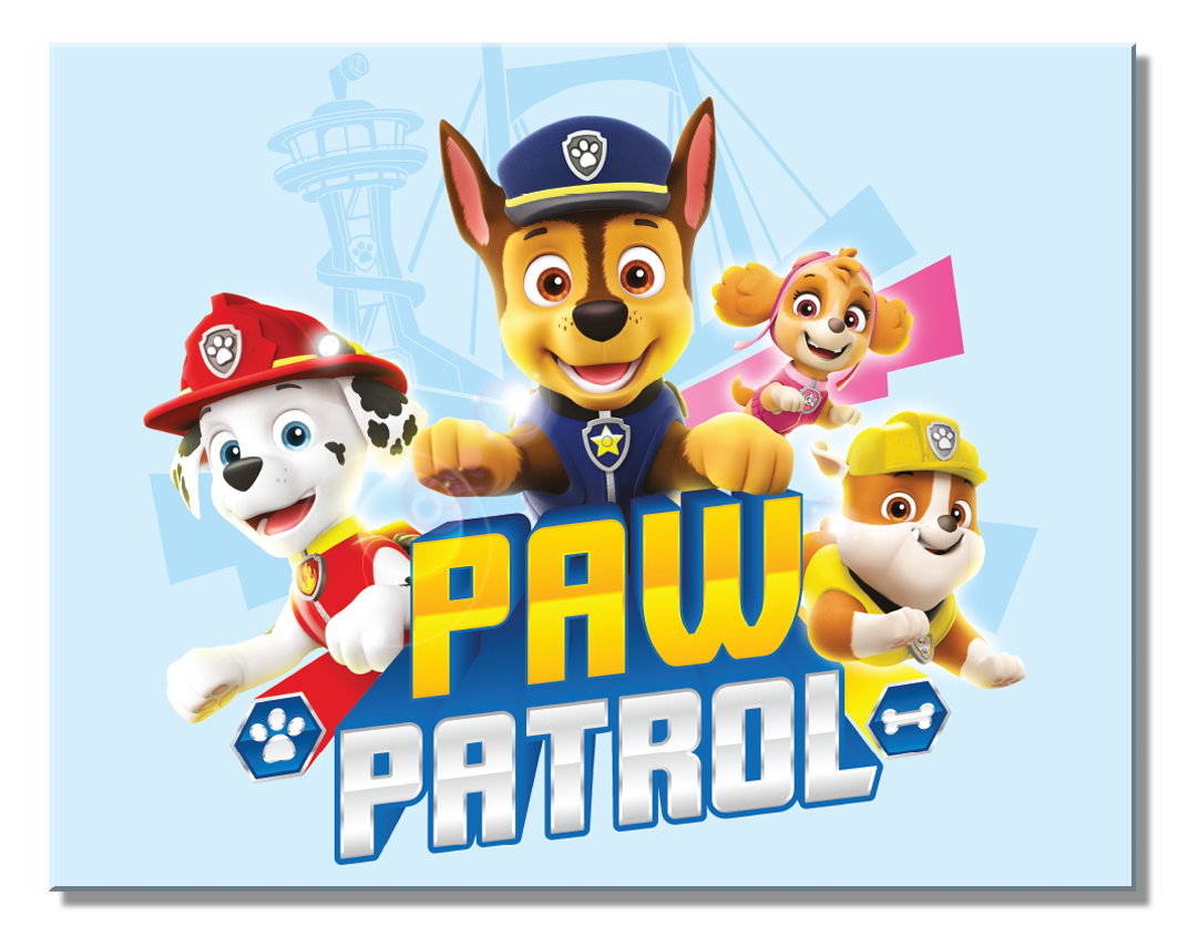 ティン サイン Paw Patrol