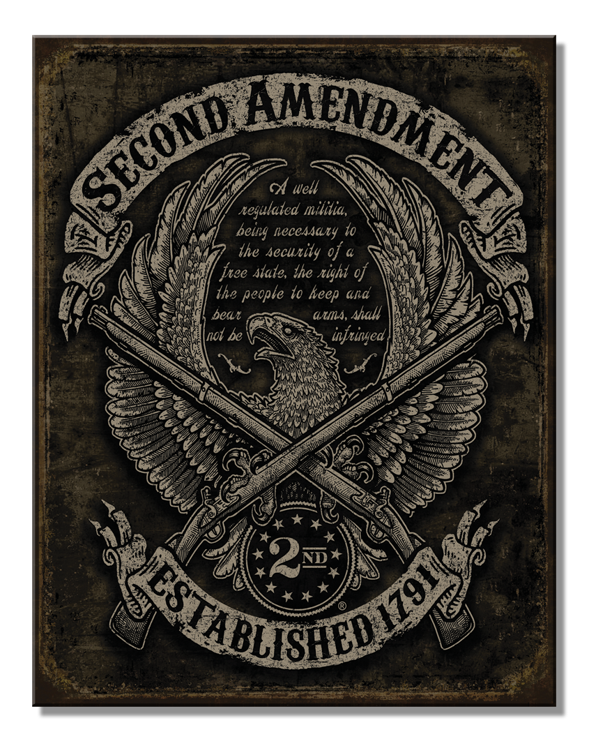 ティン サイン 2ND AMEND EAGLE