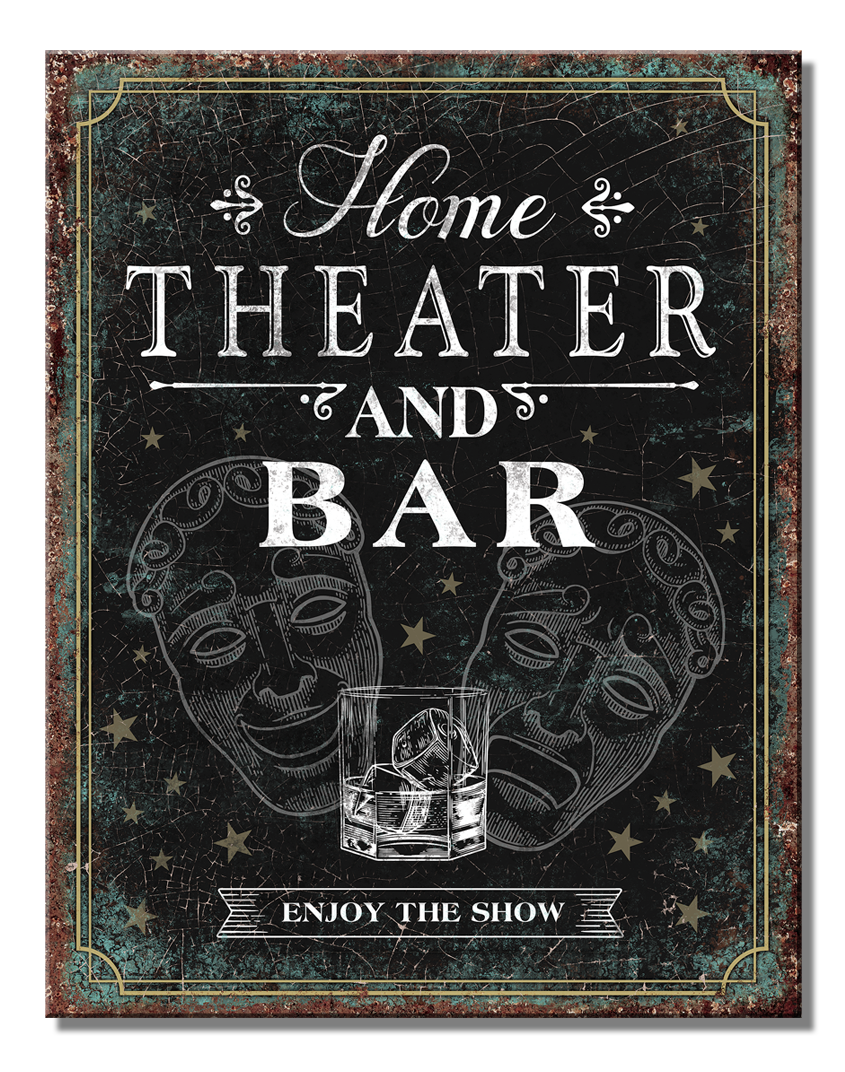 ティン サイン Home Theatre Bar