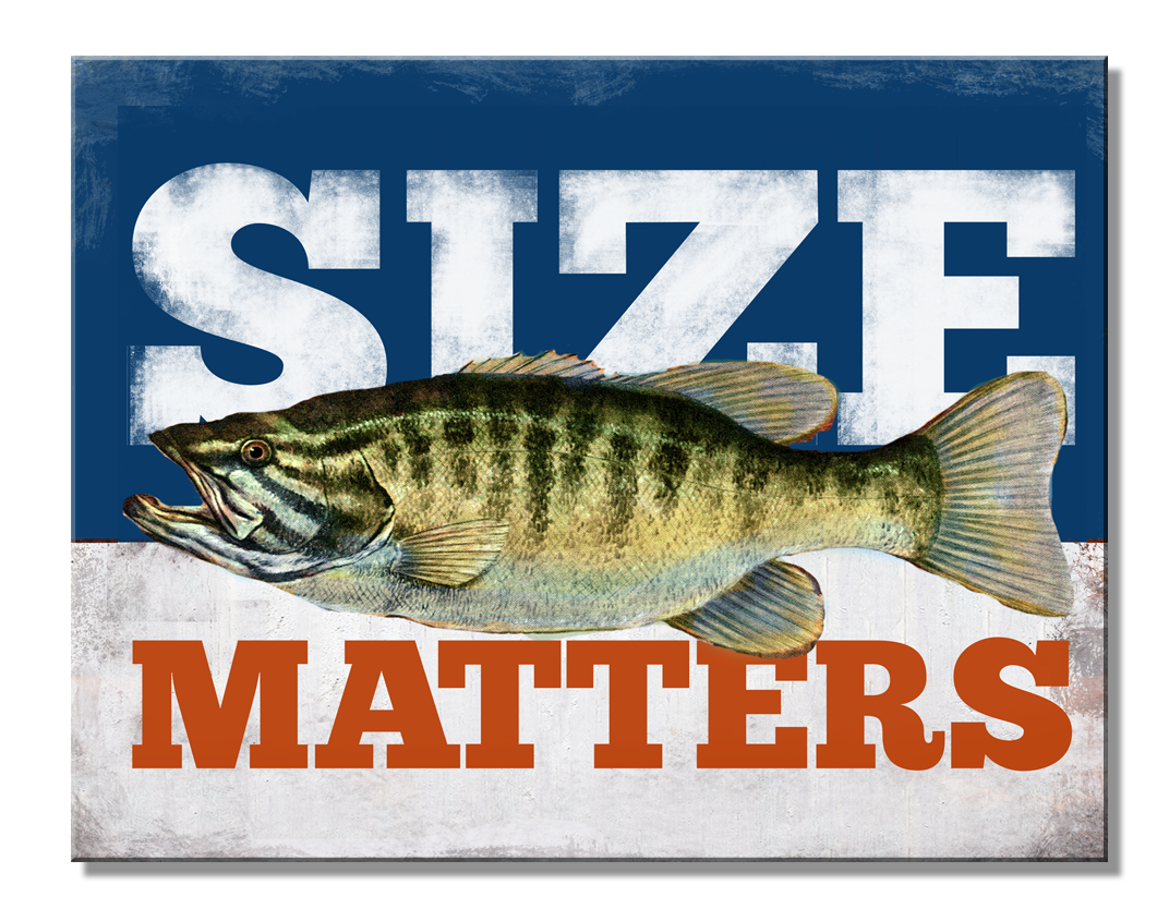 ティン サイン Size Matters