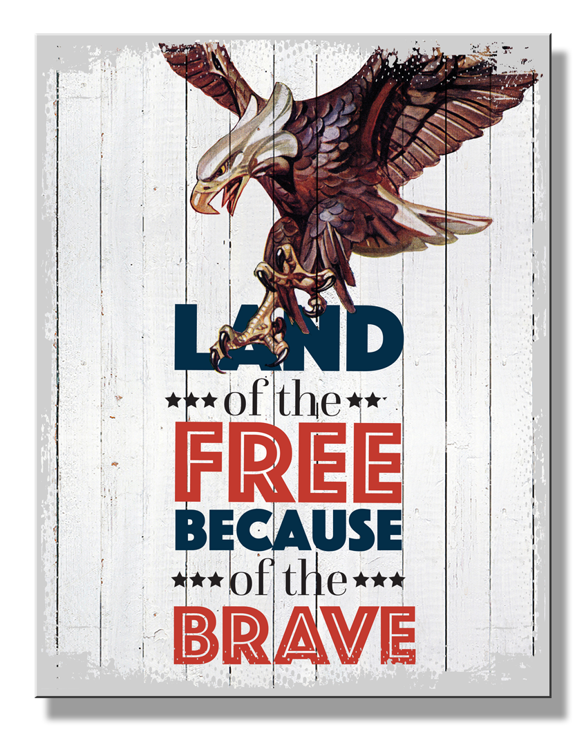 ティン サイン Land of Free