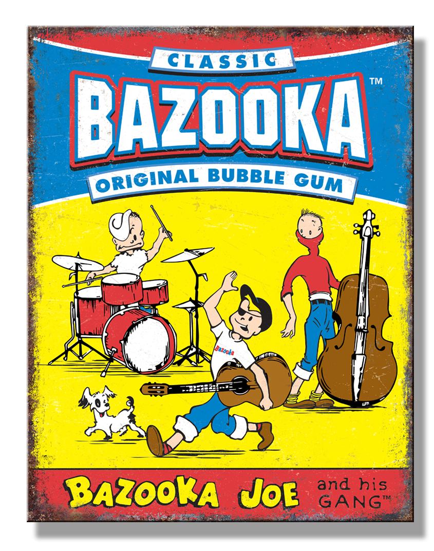 ティン サイン Bazooka band