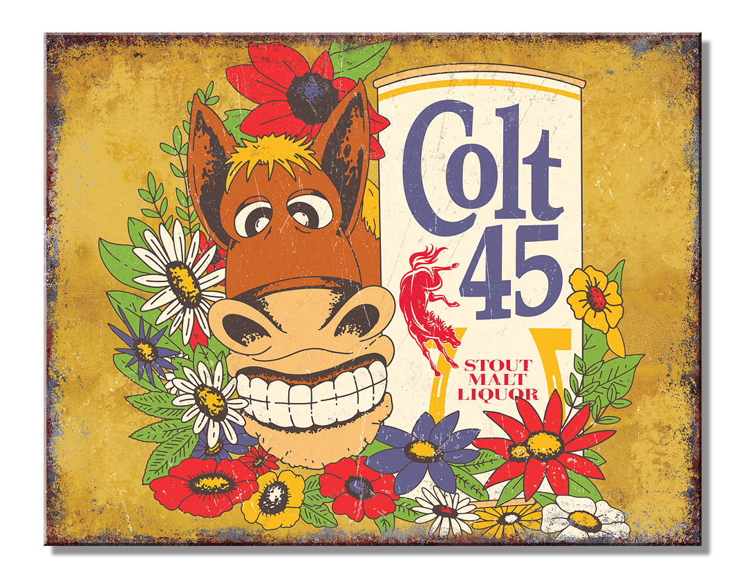ティン サイン Colt 45 Spicoli