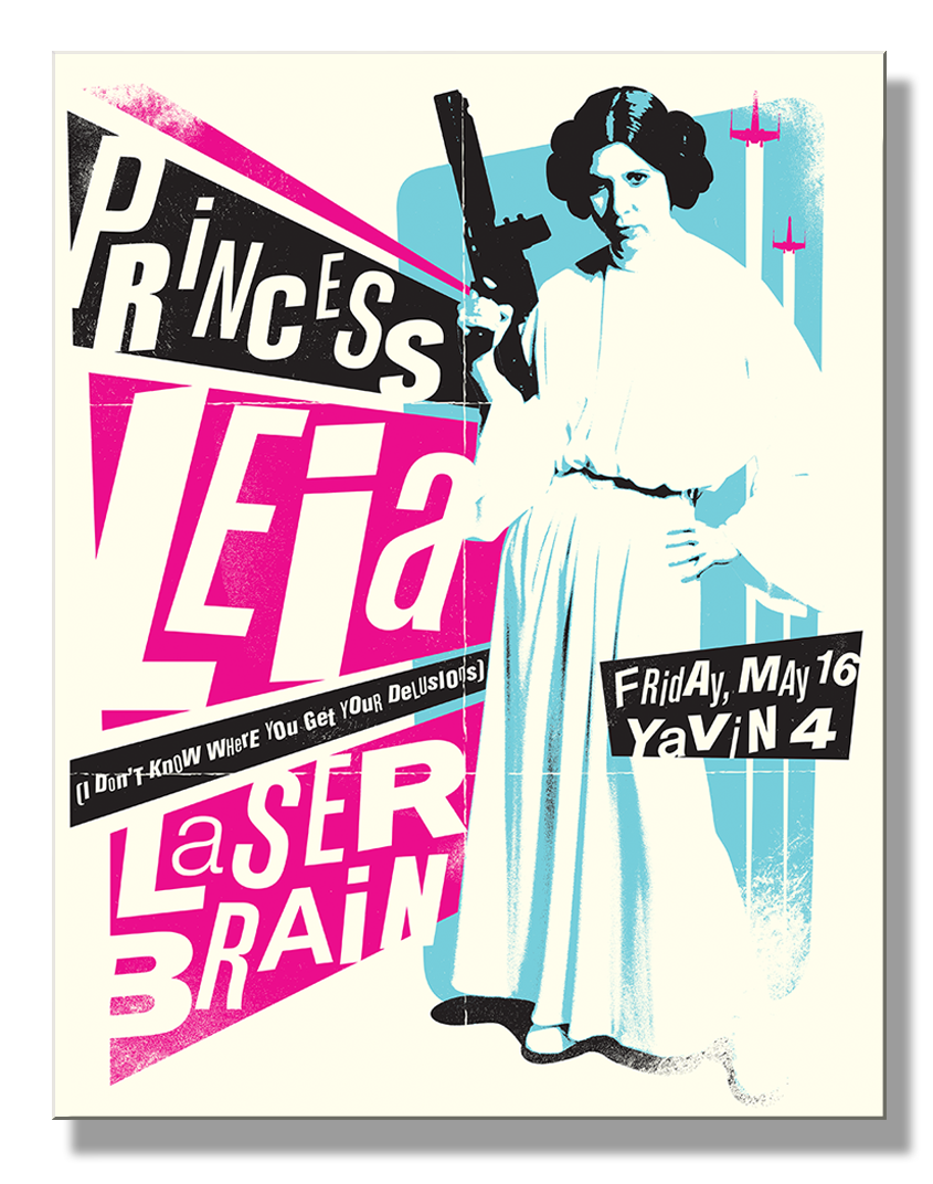 ティン サイン Star Wars - Princess Leia
