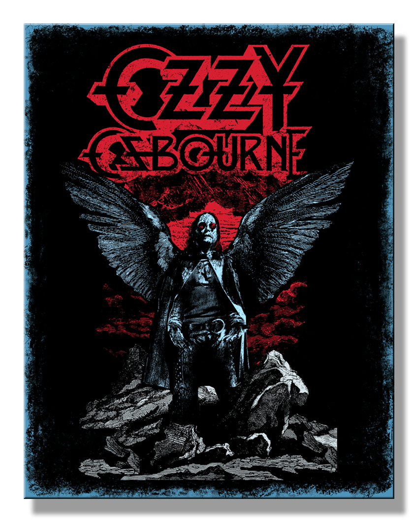 ティン サイン Ozzy - Wings