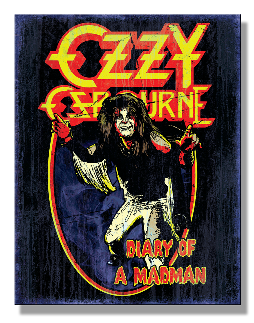 ティン サイン Ozzy - Madman