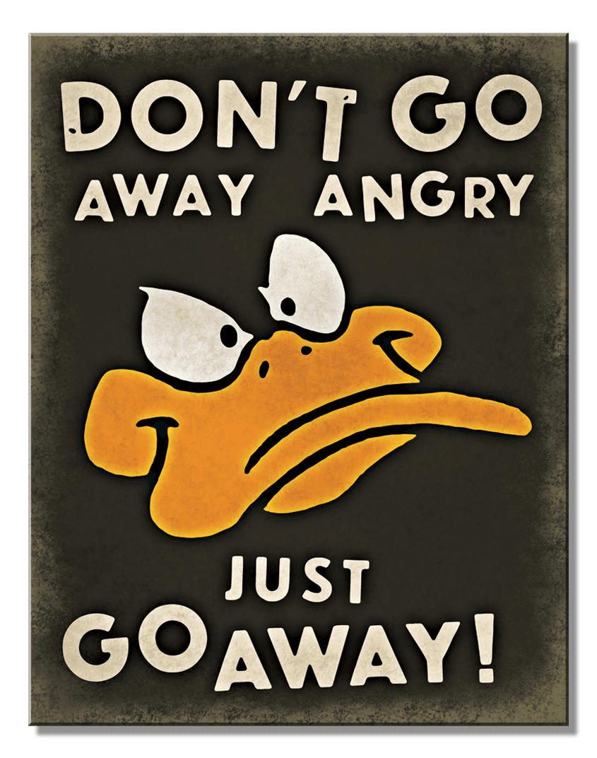 ティン サイン WB - Looney Tunes Daffy
