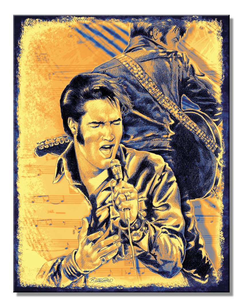 ティン サイン Elvis Notes
