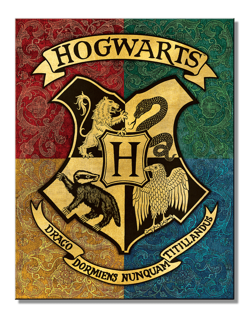 ティン サイン HP - Hogwarts Shield