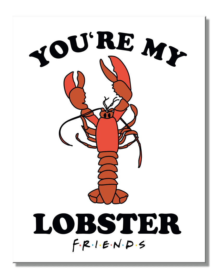 ティン サイン Friends - Lobster