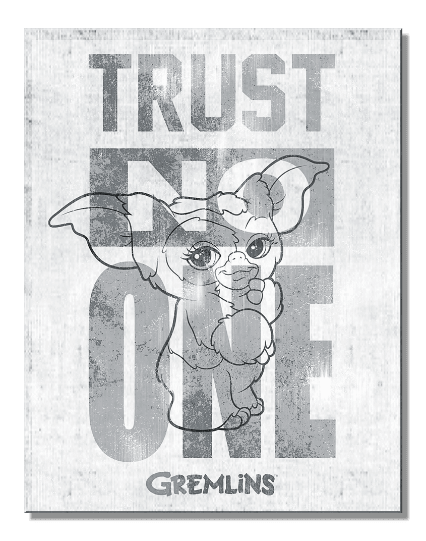 ティン サイン Gremlins - Trust